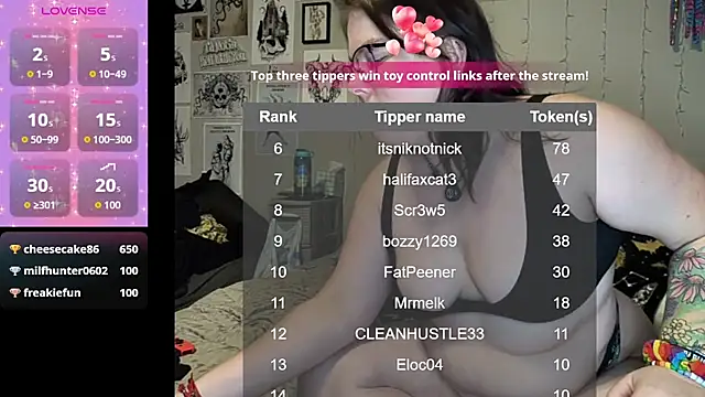 Chat +18 de TheKinkyPwrLftr ao vivo