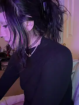 צ'אט XXX בשידור חי של Gothbabbi