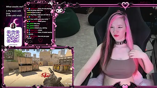 Chat +18 de Maya_Viola ao vivo