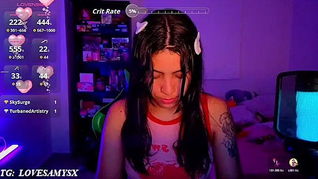 Chatroom XXX en direct de Lovelyamyy