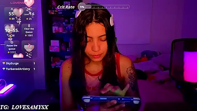 Živý XXX chat Lovelyamyy