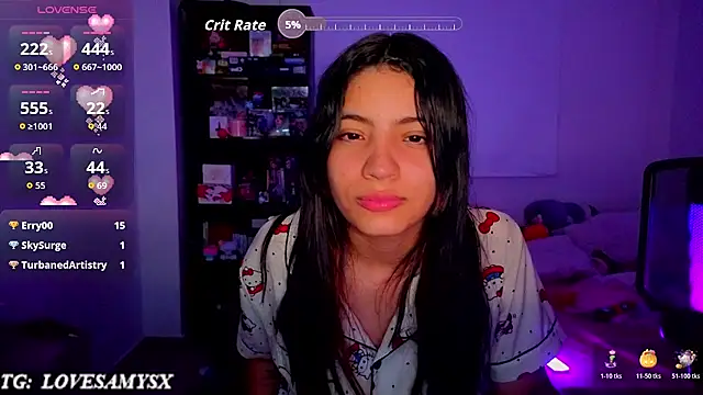 Lovelyamyy Chat XXX in diretta