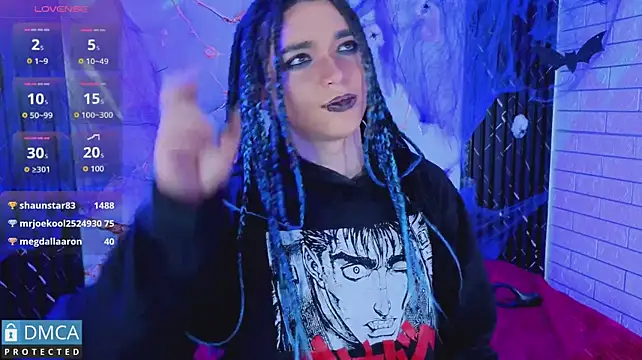 Chat +18 de MaeveKuro ao vivo