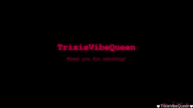 XXX chat uživo modela TrixieVibeQueen