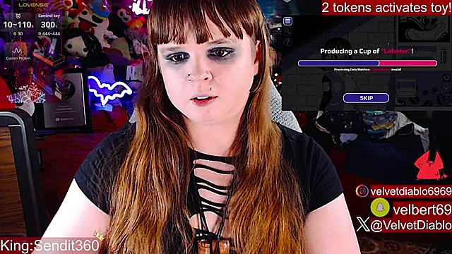 Chat XXX en directo de VelvetDiablo