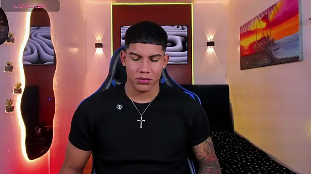Show modela Damian_latinxxx na web-kameri