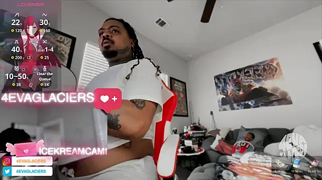 4EVAGLACIERS Live XXX-chat