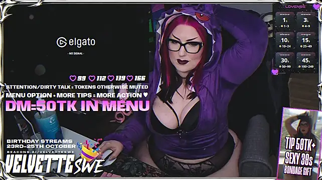 VelvetteSWEn Live XXX chat