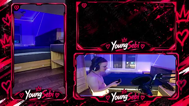 Chatroom XXX en direct de YoungSebi