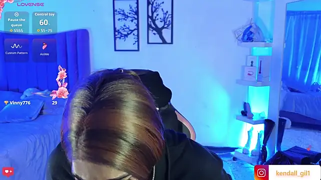 Kendall_Gil élő XXX-chatje