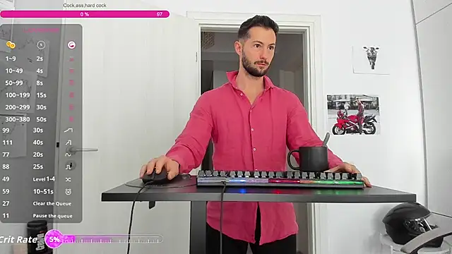 Živý XXX chat ZackFraser