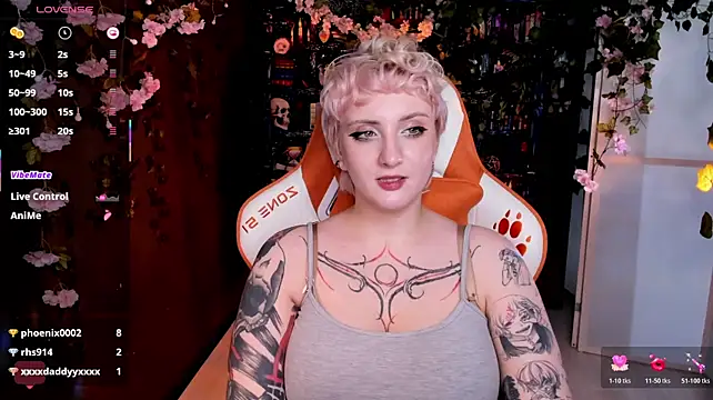 Chatroom XXX en direct de AsheLucker