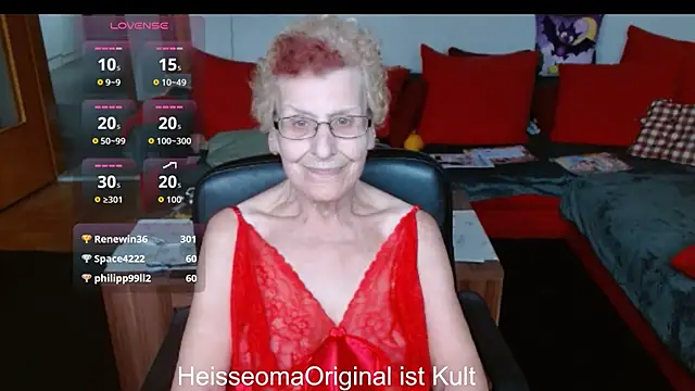 HeisseomaOriginal Adlı Modelin Canlı XXX Sohbeti