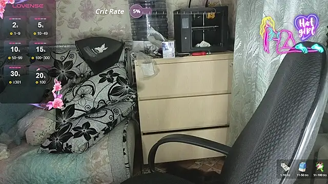 RachelPirce élő XXX-chatje