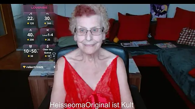 Chatroom XXX en direct de HeisseomaOriginal