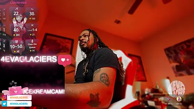 4EVAGLACIERS' Live XXX Chat