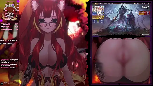 LewdFoxy_VT Obrolan Langsung XXX