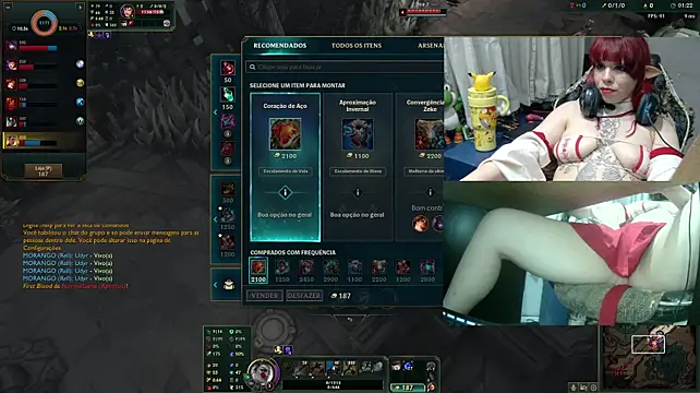 Chat +18 de MorangoCChoc ao vivo