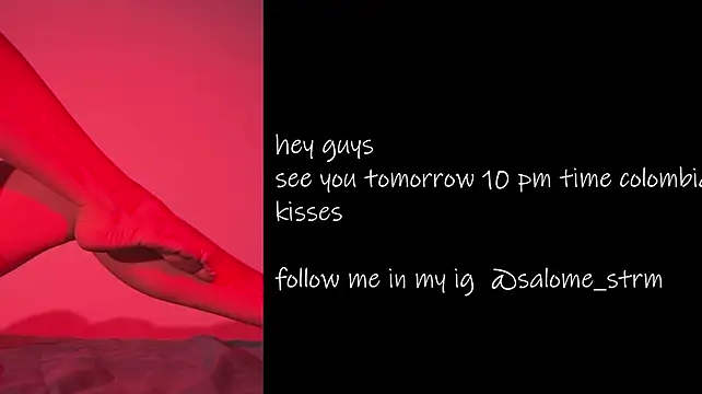 SalomeStorm_ 라이브 XXX 채팅