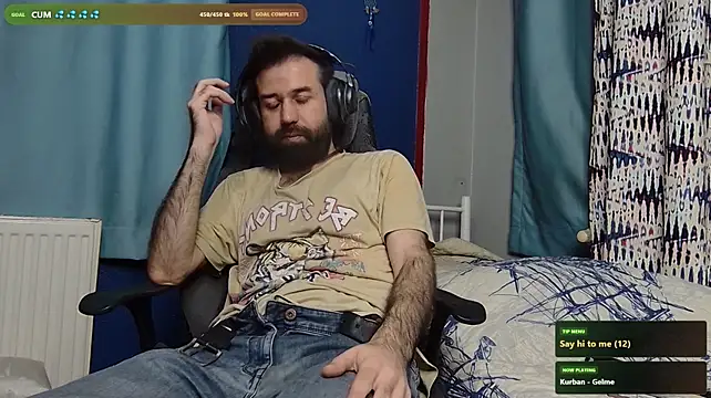 hairybearcb élő XXX-chatje
