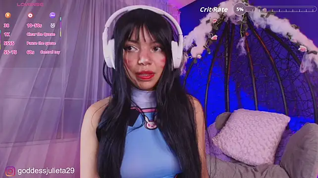 Онлайн чат XXX GoddessJulieta_