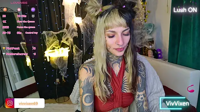 VivVixen 라이브 XXX 채팅