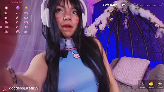 Živý XXX chat GoddessJulieta_