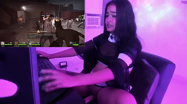 Nika_quin élő XXX-chatje