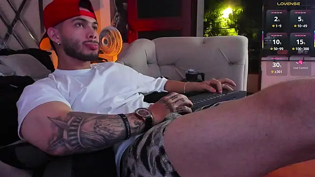 Chat +18 de Vincentblack ao vivo