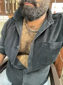 hairy_indian_dad: διαδικτυακό σόου στην κάμερα