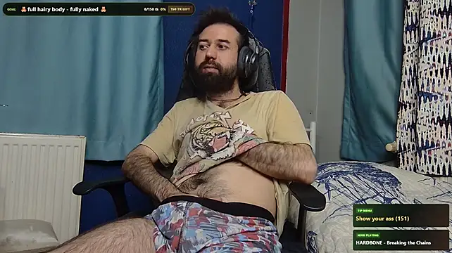 Chat XXX ao vivo de hairybearcb