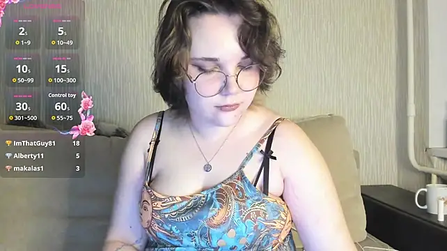 AriaMonroX élő XXX-chatje