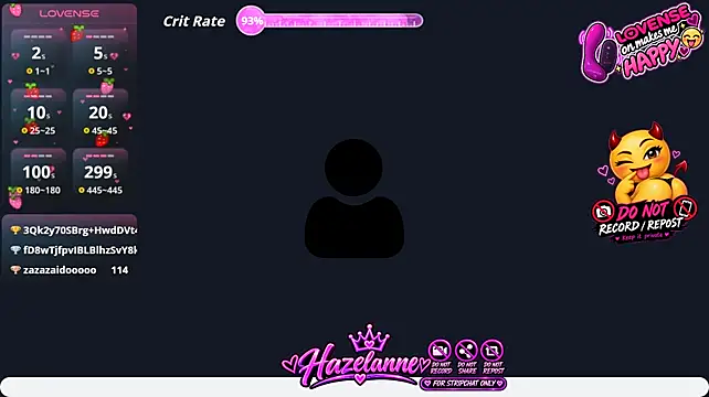 Hazelanne 现场XXX聊天