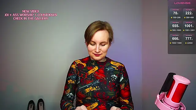 Chat +18 de KinkyMissCherry ao vivo