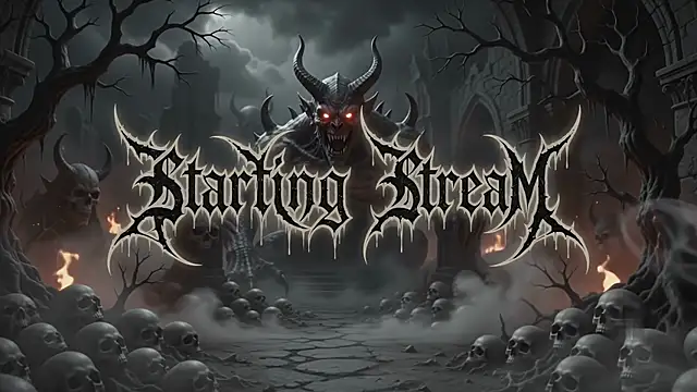DEATHINK666XX Шоу с уебкамера