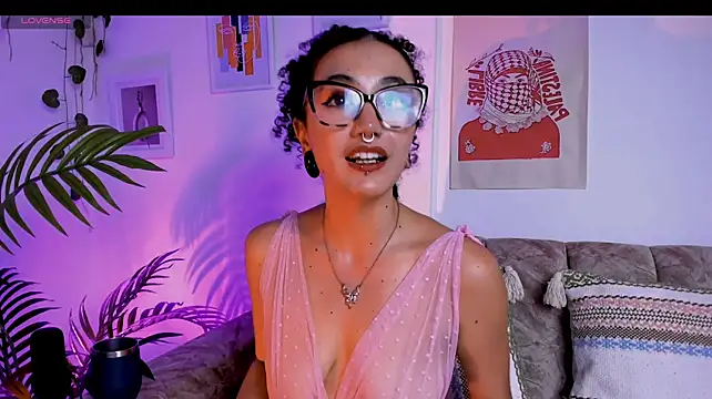 CurlyMeryJane élő XXX-chatje