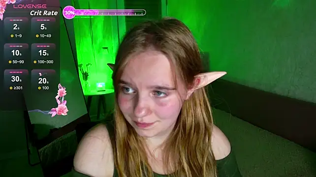 Luna404 élő XXX-chatje