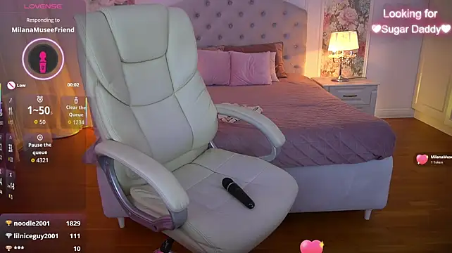 MilaSecrett Chat XXX in diretta