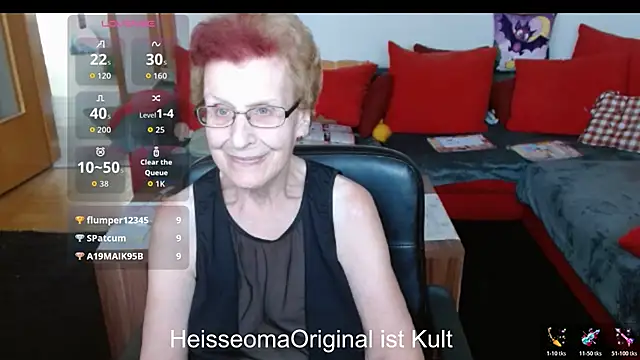 แชท XXX สดของ HeisseomaOriginal