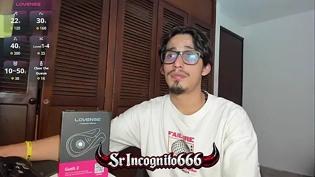 SrIncognito666 – Live XXX-chat