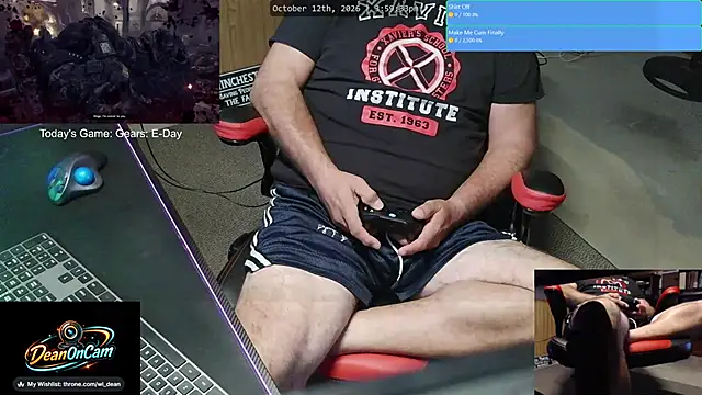 צ'אט XXX בשידור חי של DeanonCam