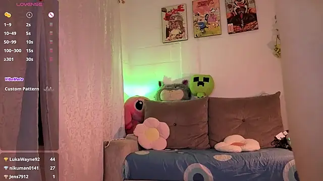 Webkamerová show Hanny_bunny