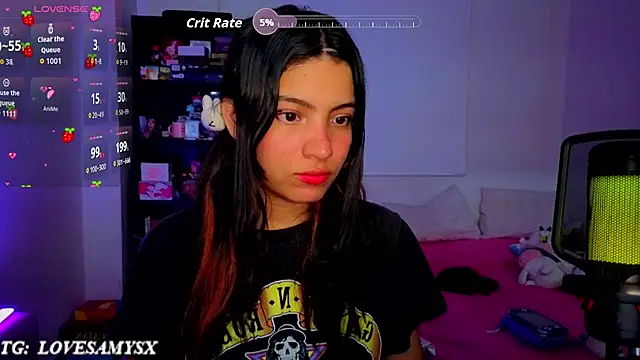 Lovelyamyy Show in webcam