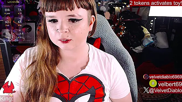 Czat XXX na żywo – VelvetDiablo