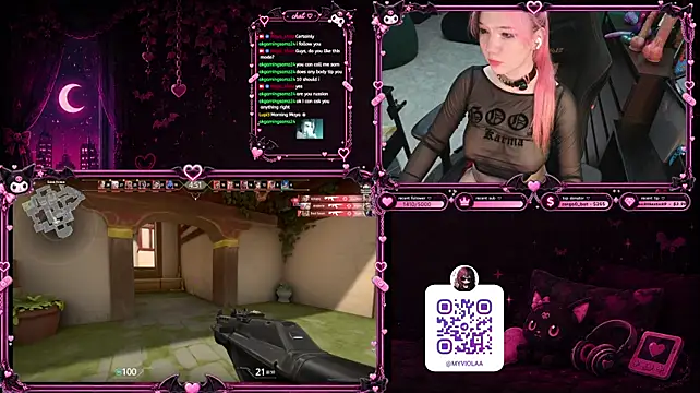 Chatroom XXX en direct de Maya_Viola