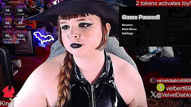 VelvetDiablo Chat XXX live