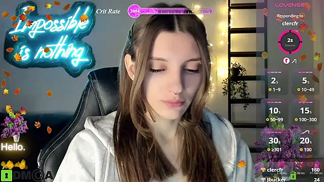 XXX chat uživo modela CherryBloom777