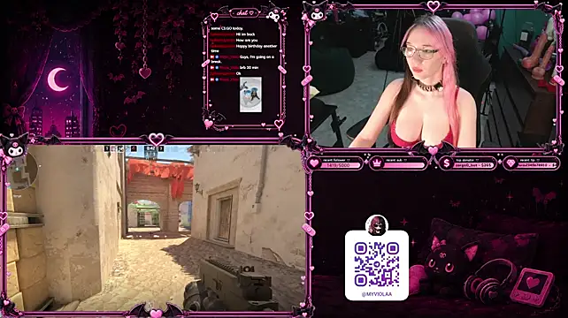 Chat +18 de Maya_Viola ao vivo
