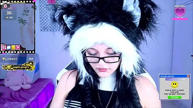 sophiepixel's Live XXX Chat