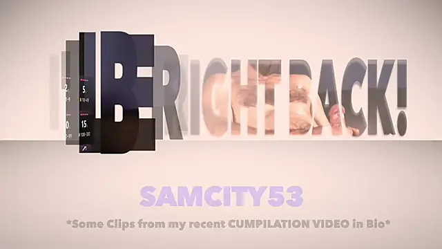 Samcity53x Adlı Modelin Canlı XXX Sohbeti